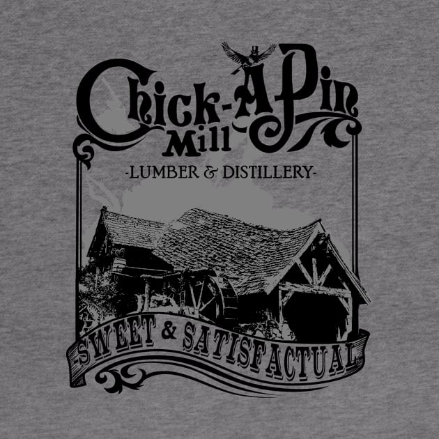 Chick-A-Pin Mill - Grey Shirt by SkprNck